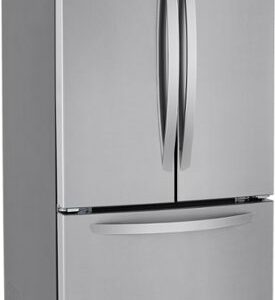 LG - 25.1 Cu. Ft. French Door Refrigerator with Ice Maker - Stainless Steel