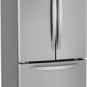 LG - 25.1 Cu. Ft. French Door Refrigerator with Ice Maker - Stainless Steel