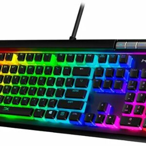 HyperX - Alloy Elite 2 Full-size Wired Mechanical Gaming Keyboard with RGB Back Lighting - Black