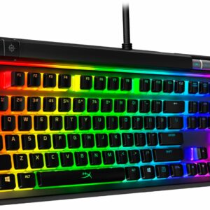 HyperX - Alloy Elite 2 Full-size Wired Mechanical Gaming Keyboard with RGB Back Lighting - Black