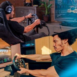 Logitech - G923 Racing Wheel and Pedals for Xbox Series X|S, Xbox One and PC - Black