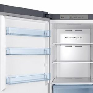 Samsung - 11.4 cu. ft. Capacity Convertible Upright Freezer - Stainless Steel Look