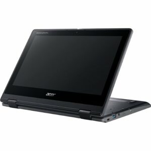 Acer - TravelMate Spin B3 B311RN-31 11.6" Laptop - Intel Celeron - 4 GB Memory - 128 GB eMMC - Shale Black