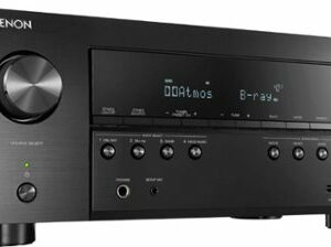 Denon - AVR-S960H (90W X 7) 7.2-Ch. with HEOS and Dolby Atmos 8K Ultra HD HDR Compatible AV Home Theater Receiver with Alexa - Black