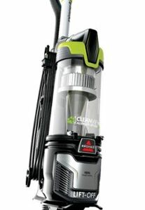 BISSELL - CleanView Allergen Lift-Off Pet Vacuum - Black/ Electric Green