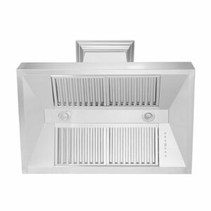 ZLINE - 36" Fingerprint Resistant Stainless Steel Range Hood (8654SN-36) - Silver