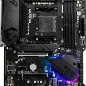 MSI - B550 GAMING PLUS (Socket AM4) USB-C Gen 2 AMD ATX GAMING Motherboard PCIE Gen 4 - Black