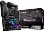 MSI - B550 GAMING PLUS (Socket AM4) USB-C Gen 2 AMD ATX GAMING Motherboard PCIE Gen 4 - Black