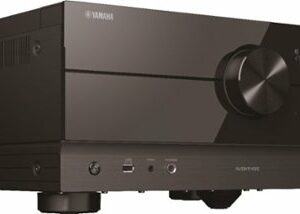 Yamaha - AVENTAGE RX-A6A 150W 9.2-Channel AV Receiver with 8K HDMI and MusicCast - Black