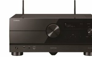 Yamaha - AVENTAGE RX-A6A 150W 9.2-Channel AV Receiver with 8K HDMI and MusicCast - Black