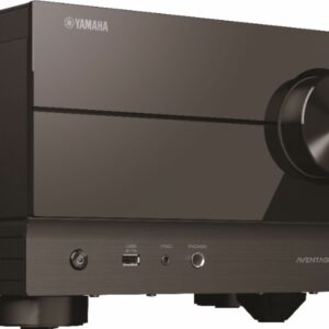 Yamaha - AVENTAGE RX-A4A 110W 7.2-Channel AV Receiver with 8K HDMI and MusicCast - Black