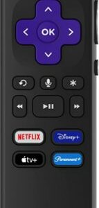 Roku - Streambar Powerful 4K Streaming Media Player, Premium Audio, All in One, Voice Remote and TV controls - Black