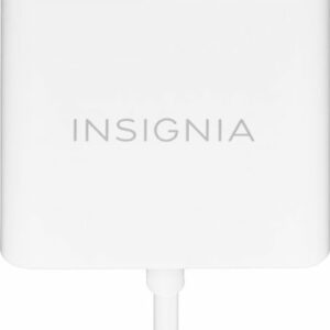 Insignia™ - USB-C to HDMI Multiport Adapter - White