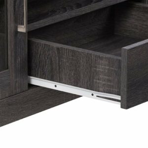 CorLiving - Hollywood TV Cabinet, for TVs up to 85" - Dark Gray