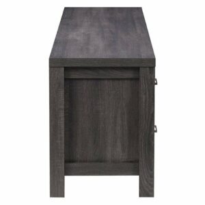 CorLiving - Hollywood TV Cabinet with Doors, for TVs up to 85" - Dark Gray