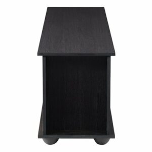 CorLiving - Bakersfield TV Stand, For TV's up to 85" - Ravenwood Black