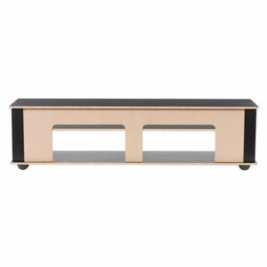 CorLiving - Bakersfield TV Stand, For TV's up to 85" - Ravenwood Black