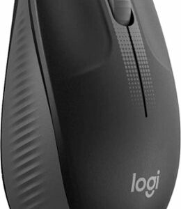 Logitech - M190 Wireless Optical Ambidextrous Mouse - Charcoal