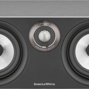 Bowers & Wilkins - 600 Series Anniversary Edition 2-way Center Channel  w/ dual 5" midbass (each) - Black