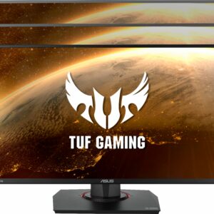 ASUS - Geek Squad Certified Refurbished TUF Gaming 24.5" IPS LED FHD G-SYNC Monitor with HDR - Black