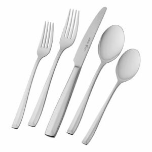 Henckels - International Lani 65-pc 18/10 Flatware Set - Stainless Steel