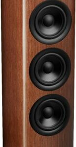 JBL - HDI3600 Triple 6.5-inch 2-1/2 way Floorstanding Loudspeaker with 1" compression tweeter - Walnut Wood Finish