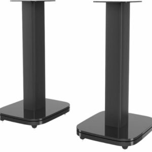 JBL - HDI-FS floor stands for HDI1600 bookshelf speakers, pair - Gloss Black