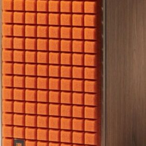 JBL - L82Classic 8-inch 2-way Bookshelf Loudpeakers, Pair - Orange Grille