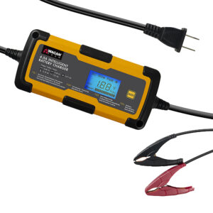 Wagan - 4 Amp Battery Charger - Yellow