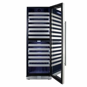 Summit Appliance - LWC2Z195 Dual Zone Commercial Wine Cellar - Black