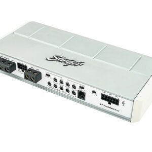 Stinger - Micro 5-Channel 1000W Marine and Powersports Amplifier - Silver