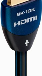 AudioQuest - Ocean 5' 4K-8K-10K 48Gbps In-Wall HDMI Cable - Blue/Black