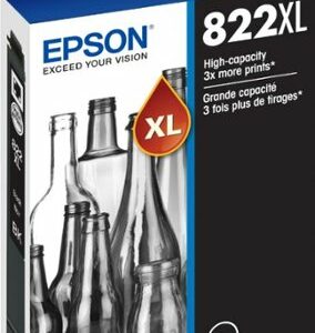 Epson - T822 XL High Yield Ink Cartridge - Black