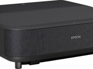 Epson - EpiqVision Ultra LS300 Smart Streaming Laser Short Throw Projector, 3600 lumens, HDR, Android TV, Sports - Black