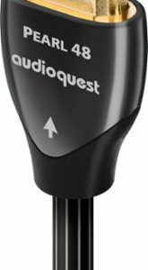 AudioQuest - Pearl 7.5' 4K-8K-10K 48Gbps In-Wall HDMI Cable - Black/White