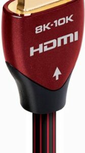 AudioQuest - Cinnamon 16.4' 4K-8K-10K 48Gbps HDMI Cable - Red/Black