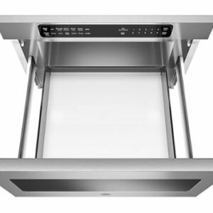 Bertazzoni - 2.0 Cu. Ft. Built-In Microwave Drawer with 11 power levels, it has useful preset popcorn, defrost & keep warm functions. - Stainless Steel