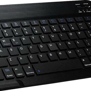 SaharaCase - Wireless Bluetooth Keyboard for Most Tablets and Computers - Black