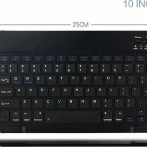 SaharaCase - Wireless Bluetooth Keyboard for Most Tablets and Computers - Black