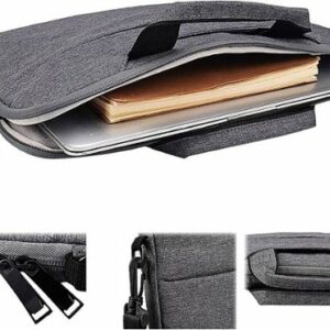 SaharaCase - Sleeve Case for up to 16" Macbook Pro, Macbook Air, and HP Laptops - Gray