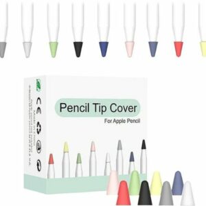 SaharaCase - Nib Cover for Apple Pencil (1st Gen), Pencil (2nd Gen), Pencil (USB-C 3rd Gen) (8-Piece) - Mixed Colors