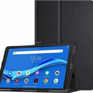 SaharaCase - Folio Case for Lenovo Smart Tab M10 FHD Plus (2nd Gen) - Black