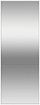 Fisher & Paykel - 30 In. Door Panel for Right Hinge Bottom Mount Refrigerator - Stainless Steel