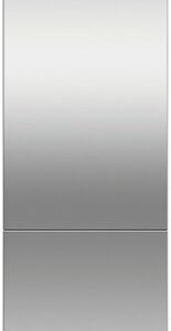 Fisher & Paykel - 24 In. Door Panel for Left Hinge Bottom Mount Refrigerator - Stainless Steel