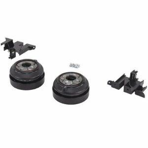 PAC - Climate Control Knob Set for Select 2010-2015 Chevrolet Camaro Vehicles - Black