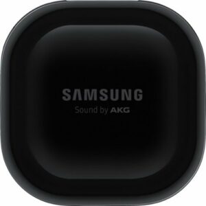 Samsung - Geek Squad Certified Refurbished Galaxy Buds Live True Wireless Earbud Headphones - Black