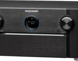 Marantz - AV7706 Surround Pre-Amplifier - 11.2 Channel, Advanced 8K Upscaling, IMAX Enhanced, Auro-3D, Amazon Alexa Compatible - Black