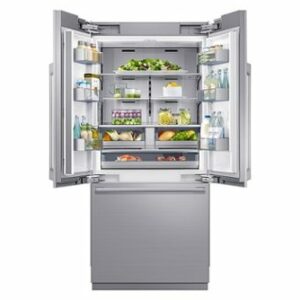 Dacor - 21.3 Cu Ft French Door Built In Refrigerator with FreshZone Drawer and Precise Cooling - Custom Panel Ready