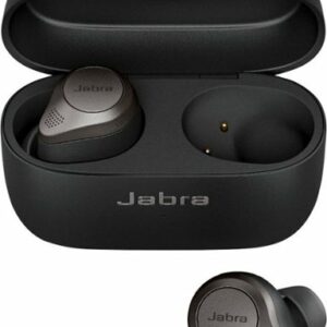 Jabra - Elite 85t True Wireless Advanced Active Noise Cancelling Earbuds - Titanium Black