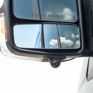 EchoMaster - Universal Self-Adhesive Side-View Mirror Blind Spot Camera - Black